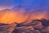 Stormy Dunes Sunset print