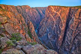 Predawn Glow at Painted Wall Overlook
