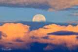 Moonset & Sunrise Clouds