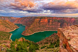 Sunrise Over Red Canyon & the Green River