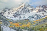 Fresh Snow on Maroon Bells #2
