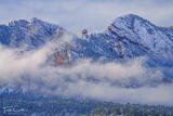 Devil's Thumb Clouds & Fresh Snow #1