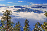 Inversion and Fresh Snow on Lookout Mountain #1