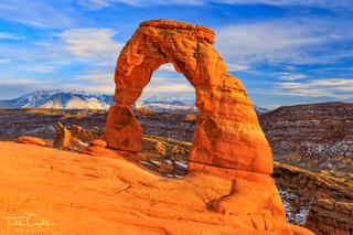 Delicate Arch Evening