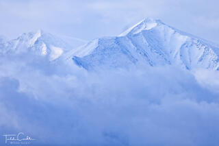 Mount Sopris Above the Clouds print