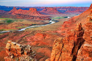Colorado River Overlook print