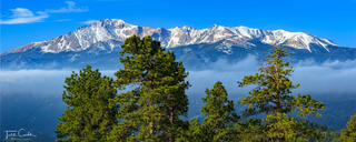 Pikes Peak North Face Panorama