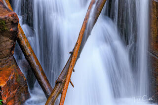 Waterfall Along Ostler Fork print