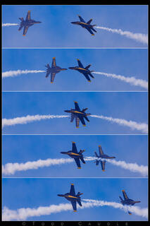 Blue Angels Crossover Series print