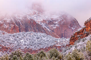 Kolob Canyon Snow