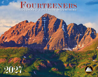 Colorado Fourteeners 2027 Wall Calendar