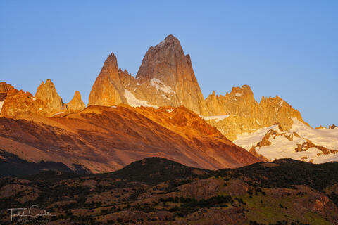 Alpenglow Sunrise on Monte Fitzroy