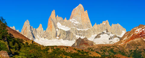 Fitzroy Massif Morning (Panorama)