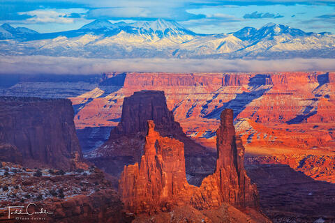 Dramatic Light on Washerwoman Arch