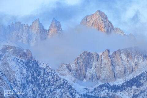 Predawn Pastels on Mount Whitney