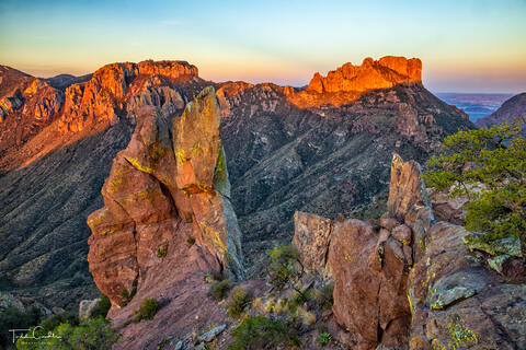 Sunrise Atop the Lost Mine Trail