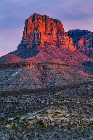 El Capitan Alpenglow Sunrise