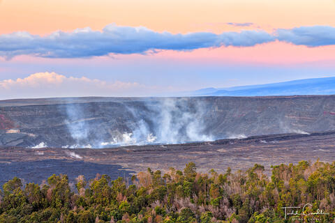 Kilauea Volcano Caldera