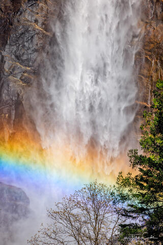 Bridalveil Falls Rainbow #1