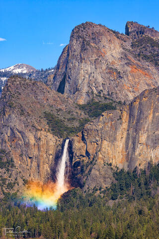 Bridalveil Rainbow Falls #2