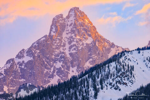 Nez Perce Peak Sunset