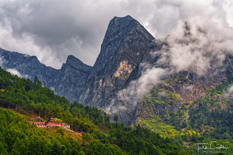 Temple Near Phakding