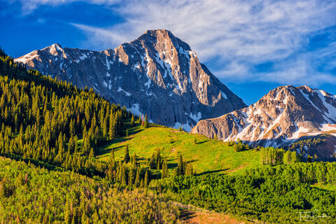 Capitol Peak Summer Morning