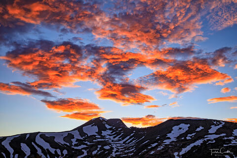 Treasury Mountain Sunset