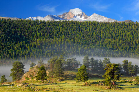 Longs Peak from Moraine Park