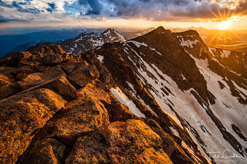 Mount Evans Sunset