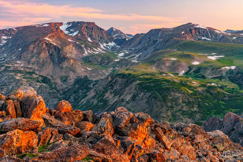 Sunrise on the Beartooth Plateau #1