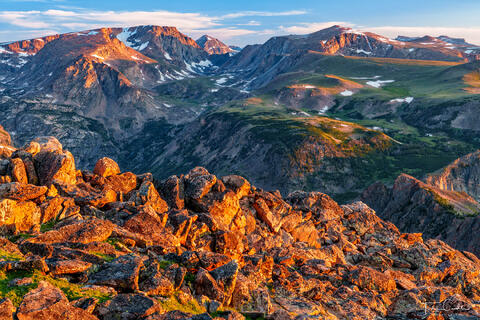 Sunrise on the Beartooth Plateau #2