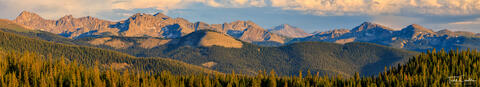 Evening Light on the Williams Mountains