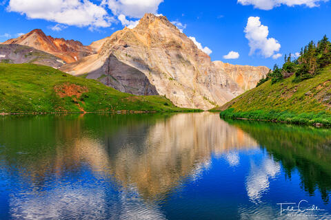 Blue Lakes Reflection