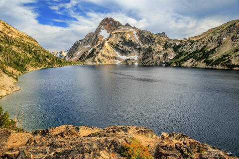 Sawtooth Lake Evening