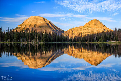 High Uintas Morning Reflection