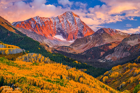Capitol Peak Autumn Sunset