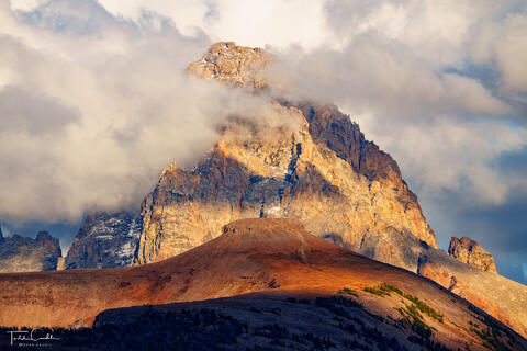 Grand Teton Evening Clouds