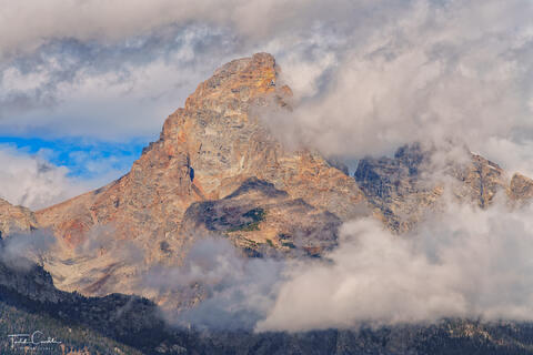 Clearing Storm and Grand Teton