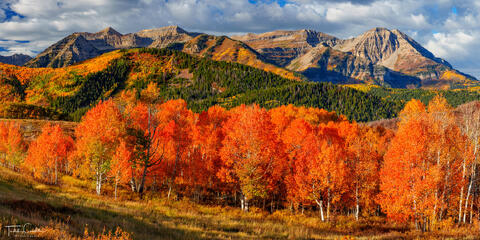 Timpanogos Autumn Morning (panorama)