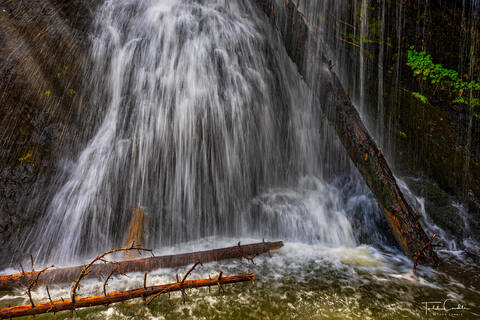 Waterfall Along the CDT (horizontal)