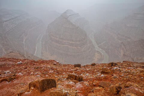 Snowy Meander of the San Juan River