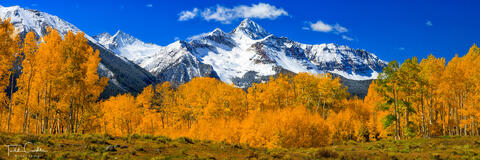 Wilson Peak Aspen Frame Panorama