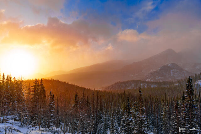 Winter Storm Sunrise