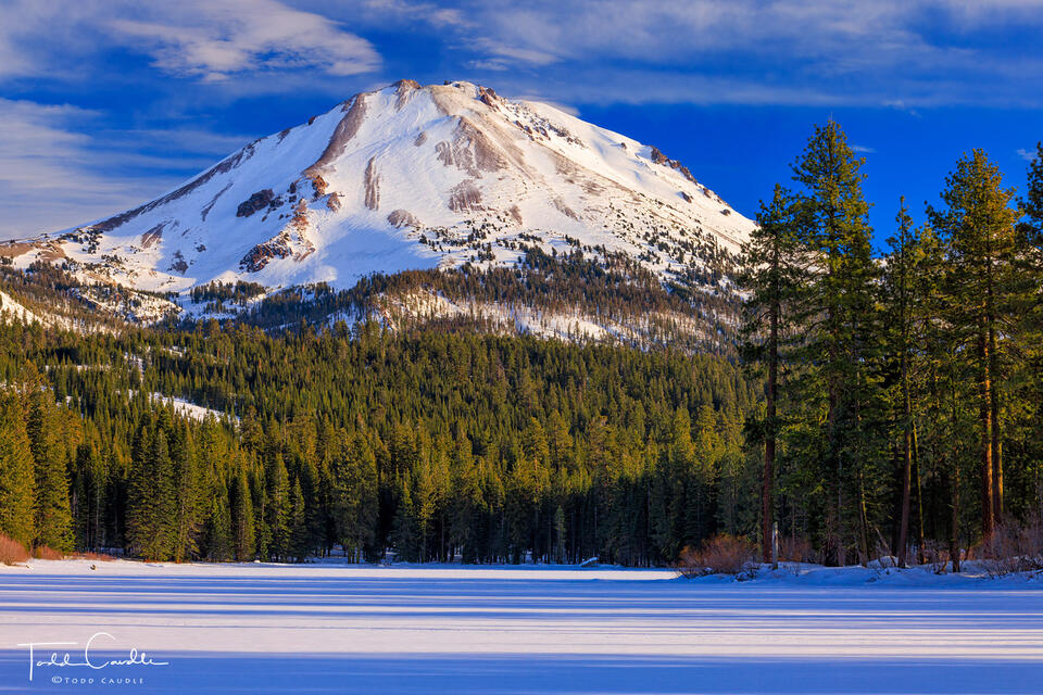 Lassen Winter print