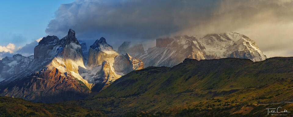 Cuernos & Almirante Nieto Panorama #1 print