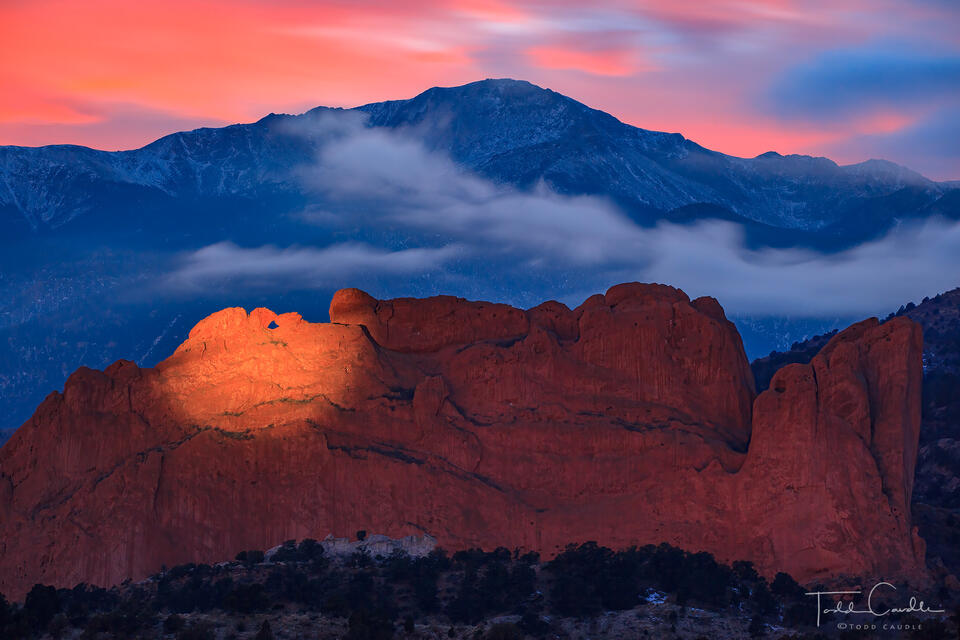 Sunset Spotlight print