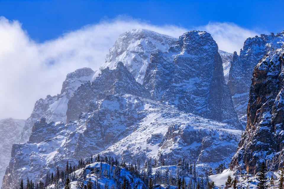 Taylor Peak & the Sharkstooth print
