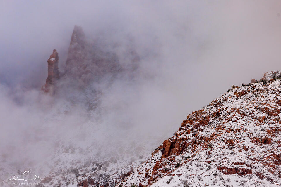 Foggy Spires print