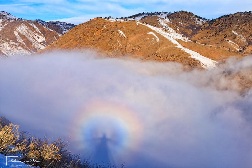 Brocken Spectre & Mount Galbraith print